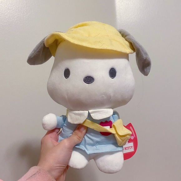 Sanrio Other - Cute Sanrio Pochacco with Yellow Hat Stuff Toy
